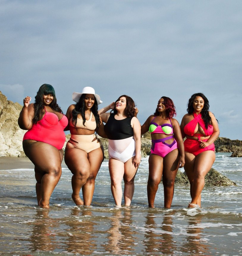 Drawn girls in stockings