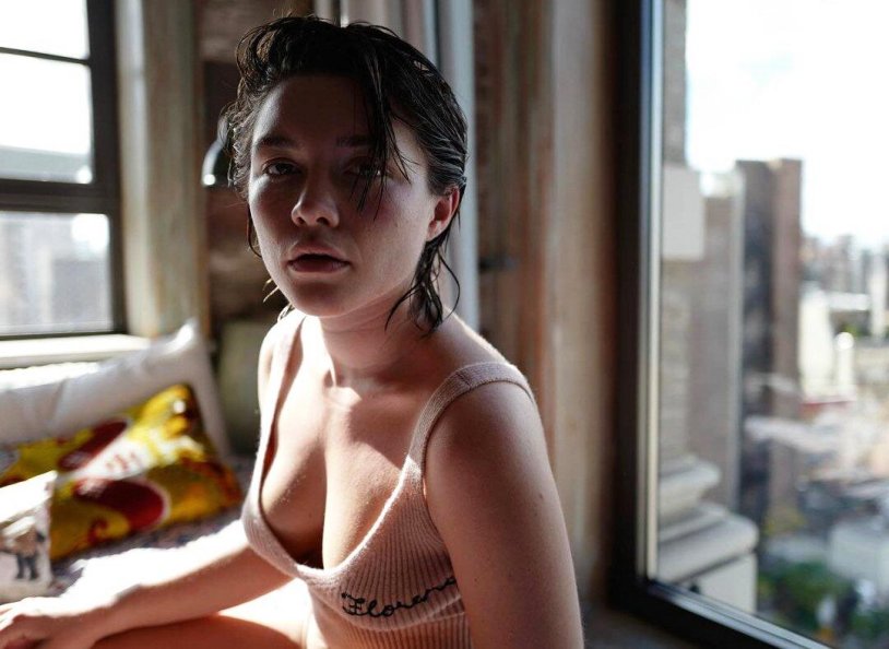 Florence Poy and Zach Braff 2021