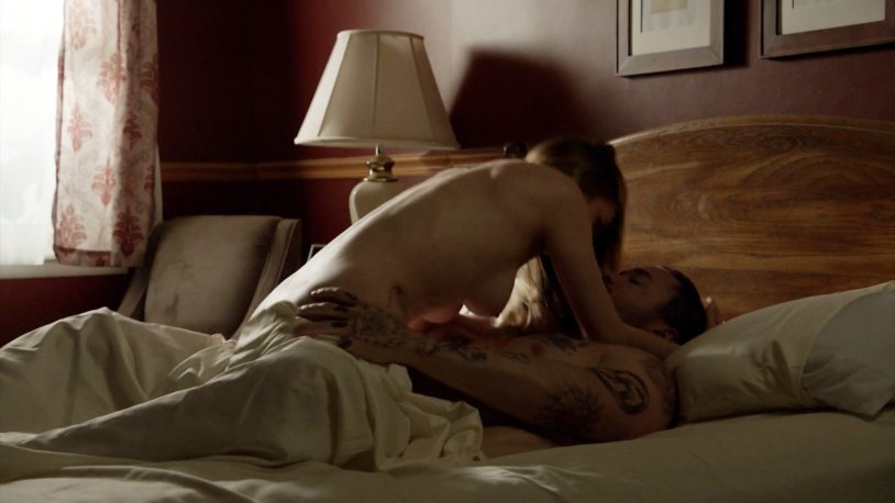 Casey Labou naked in the cinema