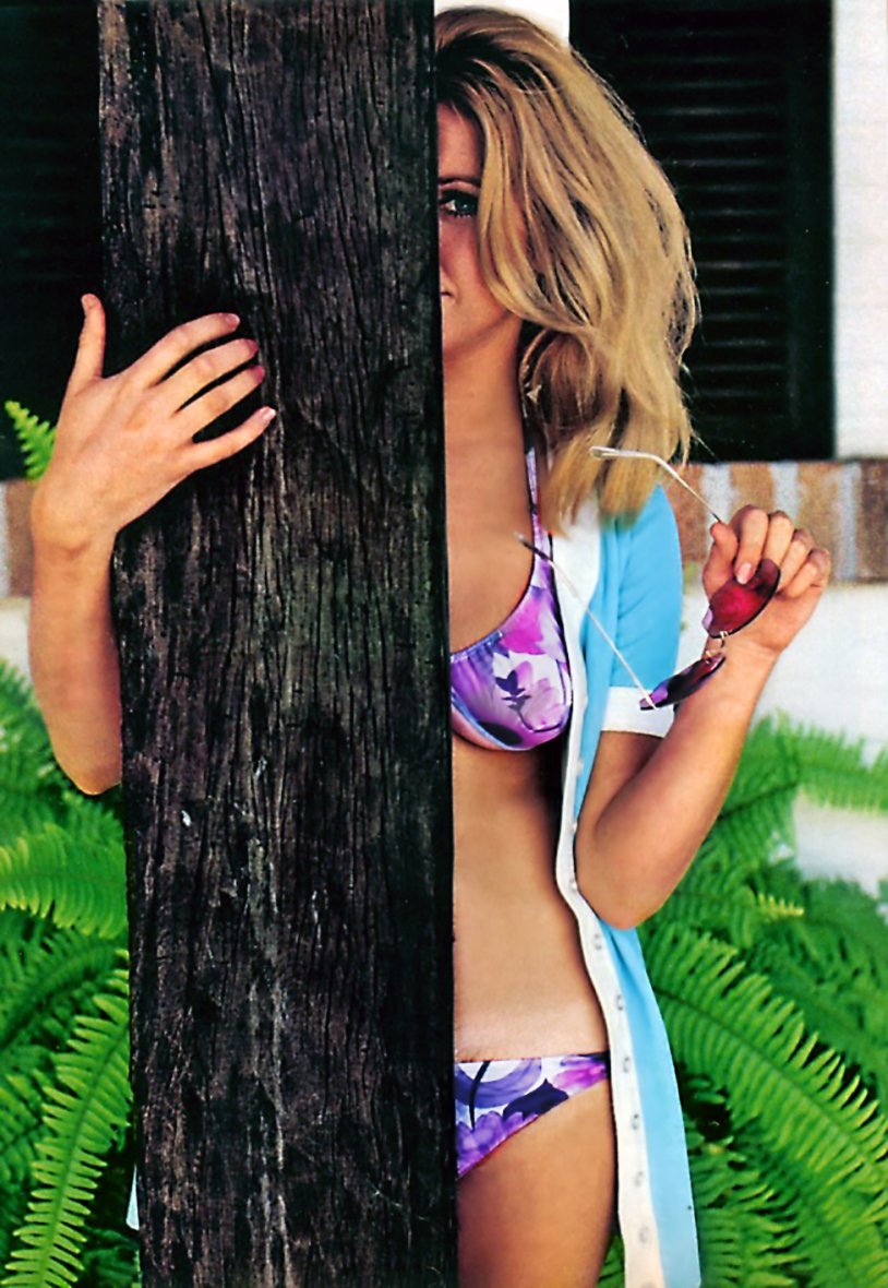 Jennifer Aniston in a swimsuit