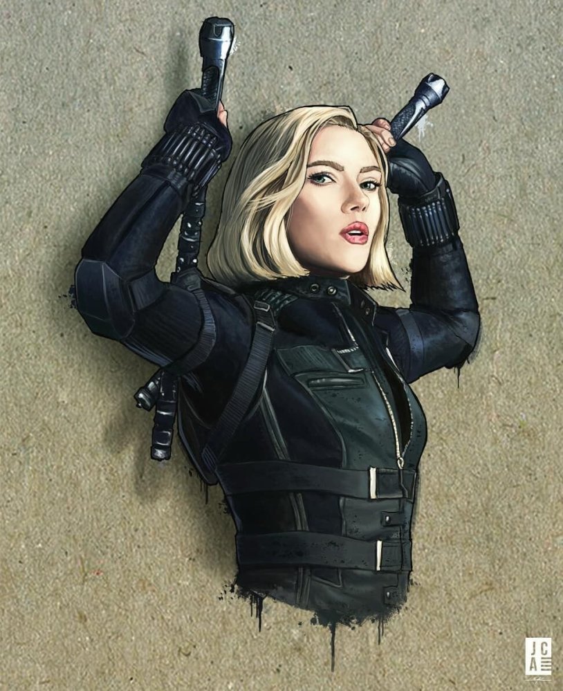 Black Widow Gagged Marvel