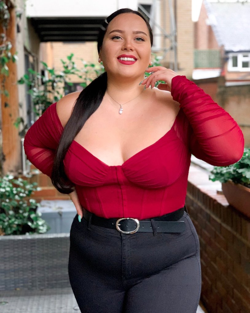 Plus Model Kamilla Siemko