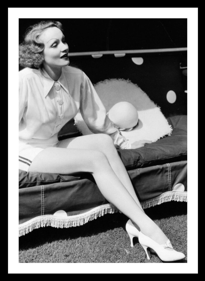 Marlene Dietrich naked dress