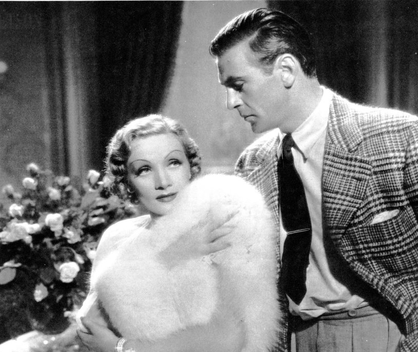 Marlene Dietrich naked dress