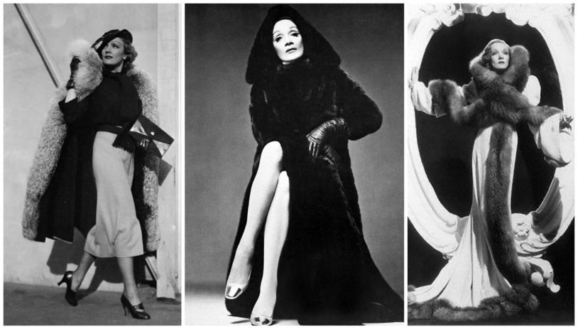 Marlene Dietrich Figure in a swimsuit