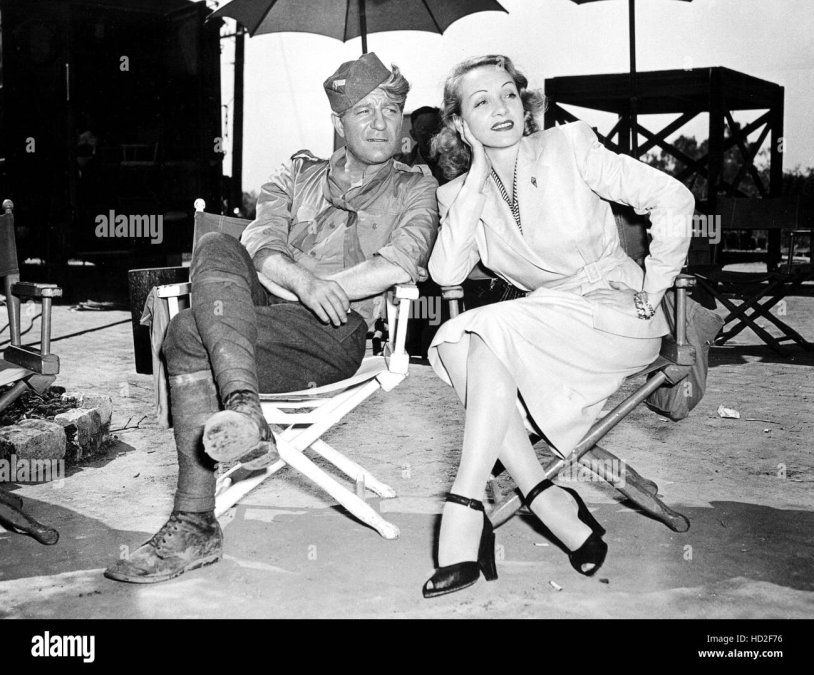 Tallula Bankhead and Marlene Dietrich