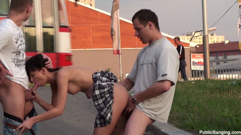 Finished in a public place