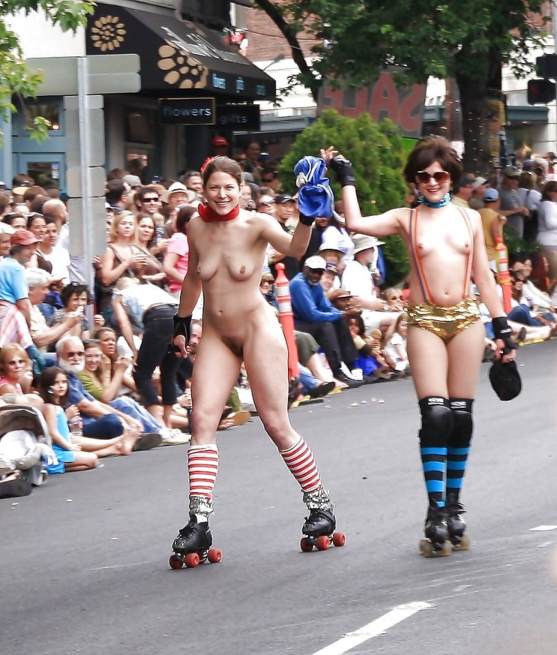 Festival Parade of Naked Women