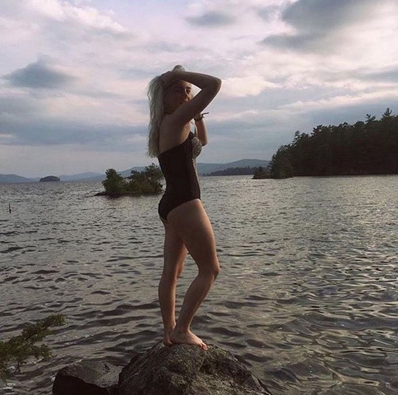 Billy Ailish in swimsuits