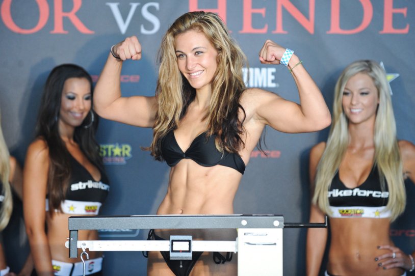 Miesha tate weighing
