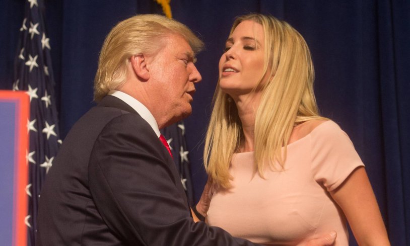 Trump and Ivanka Trump incest