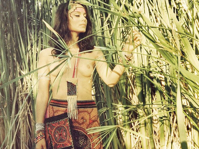 Naked celebrities Burning Man