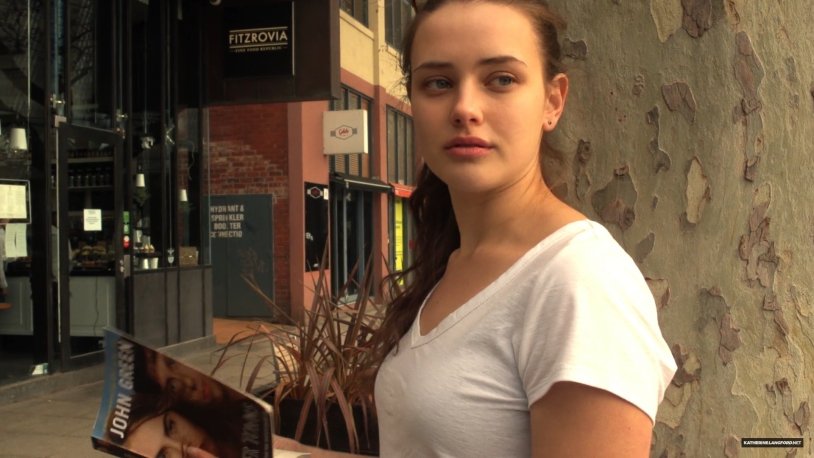 Katherine Langford for advertising