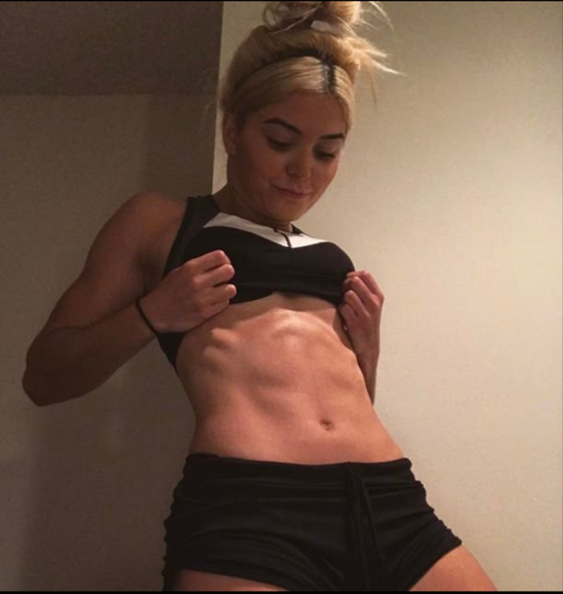 Tinara Conti in a swimsuit