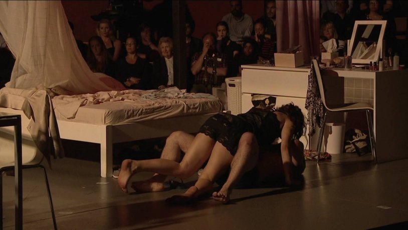 Vanessa Kirby in underwear