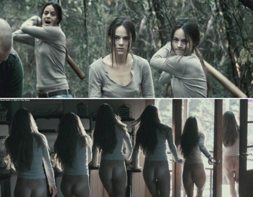 I spit on your graves naked Sarah