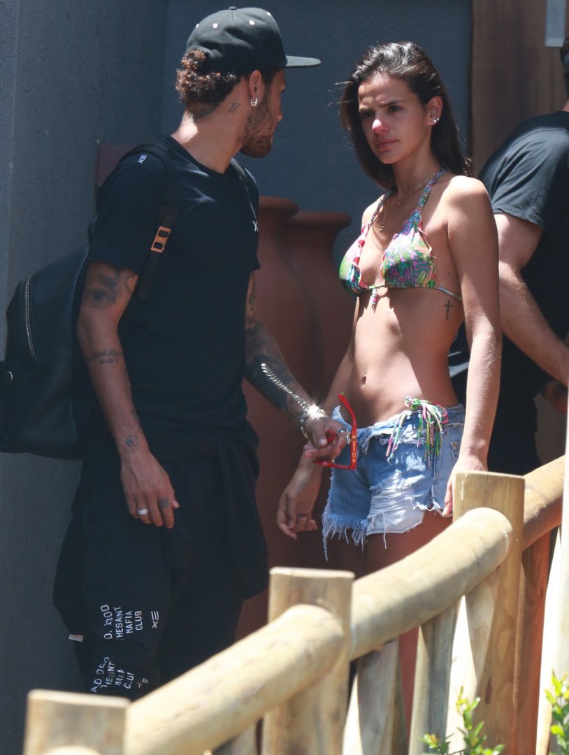 Neymar and Bruna