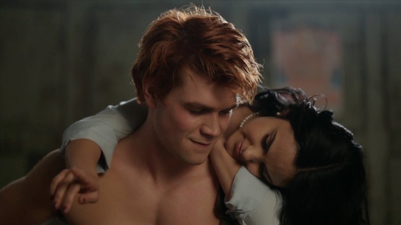 Riverdale Archie and Veronika Kiss