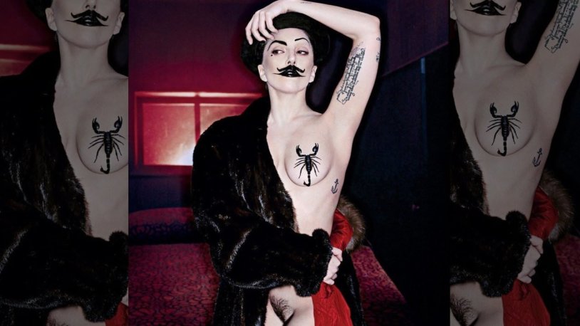 Stefani Jermanotta is naked