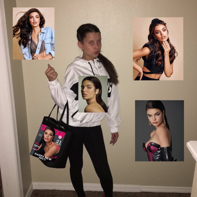 Nadia Ferreira and Mark Anthony