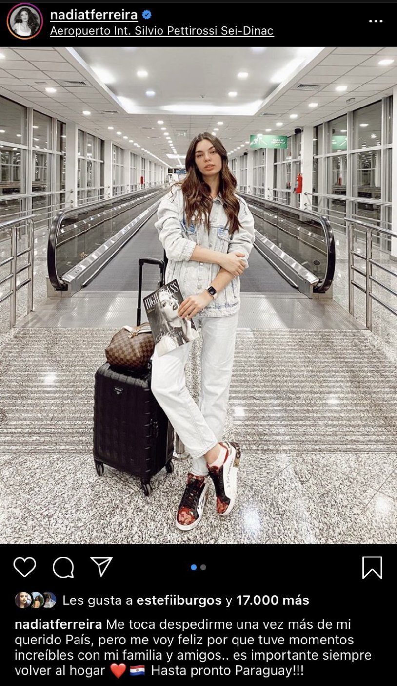 Miss Paraguay Nadia Ferreira