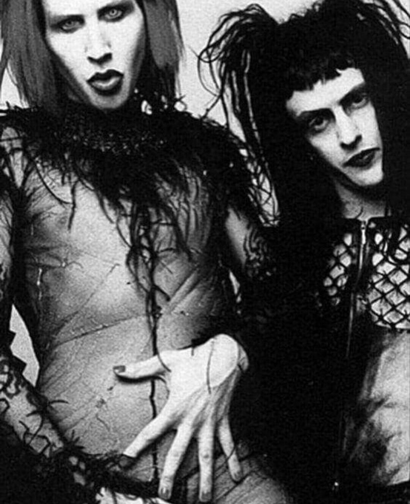 Ashley Lindsay Morgan and Marilyn Manson