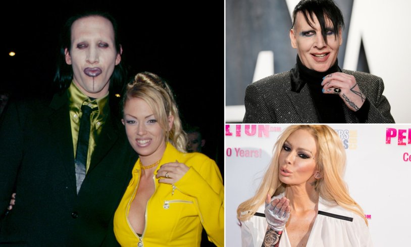 Jenna Jameson and Marilyn Manson