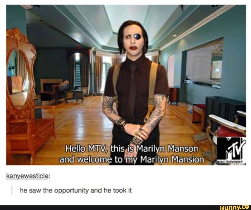 Marilyn Manson 2003 photo shoot