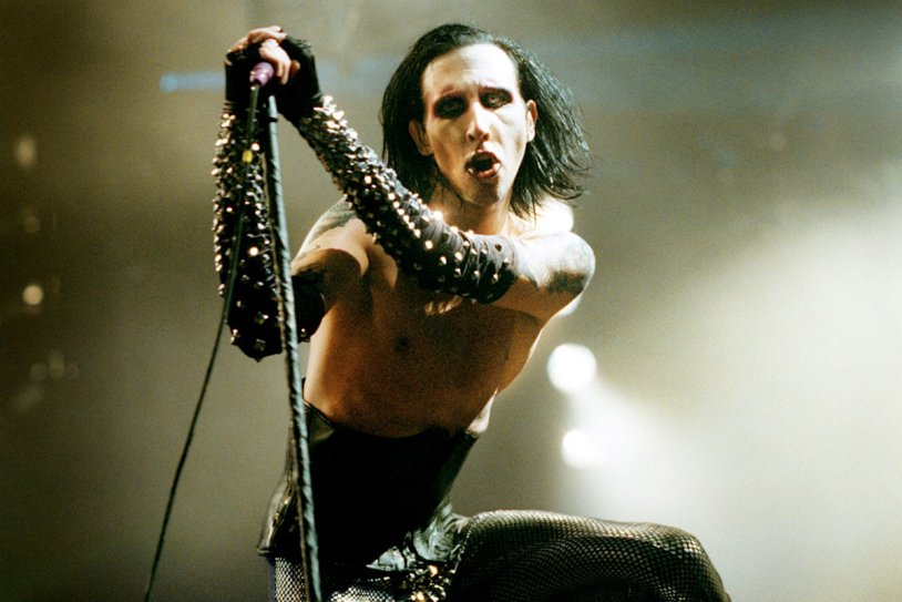 Pictures of Marilyn Manson last day