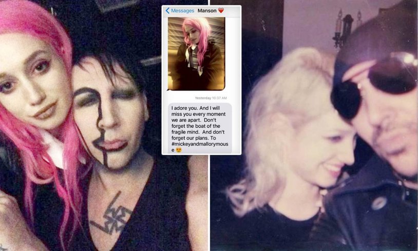 Jeffrey Star and Marilyn Manson