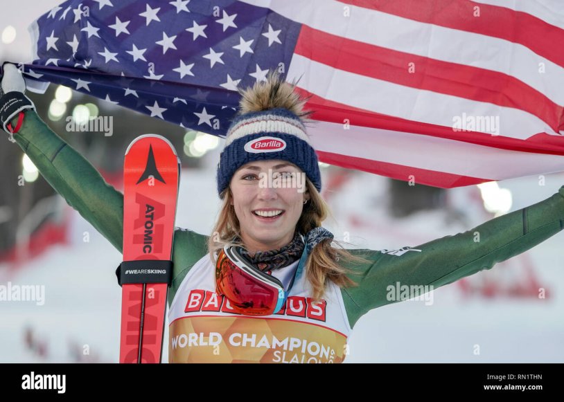 American skier of Michaela Shiffrin