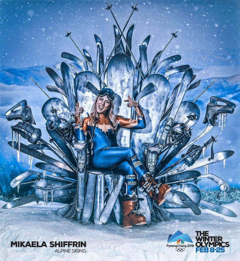 Michaela Shiffrin Captain Marvel