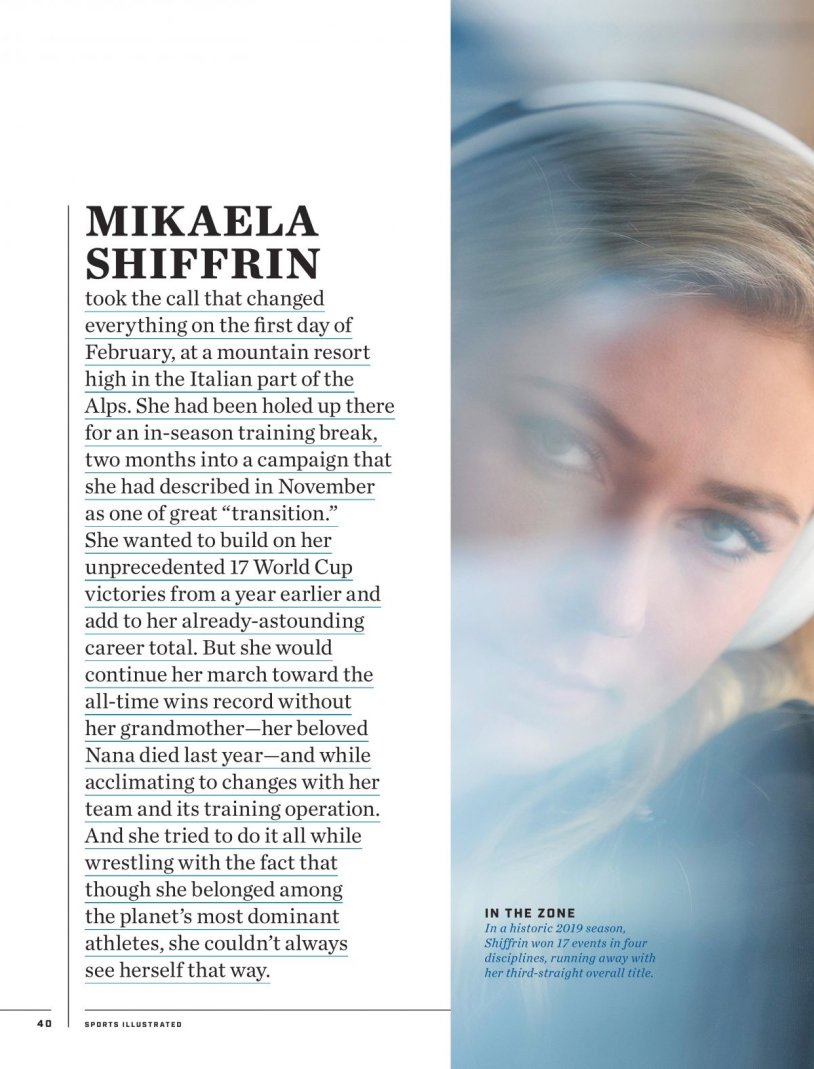 Michaela Schiffrin skier