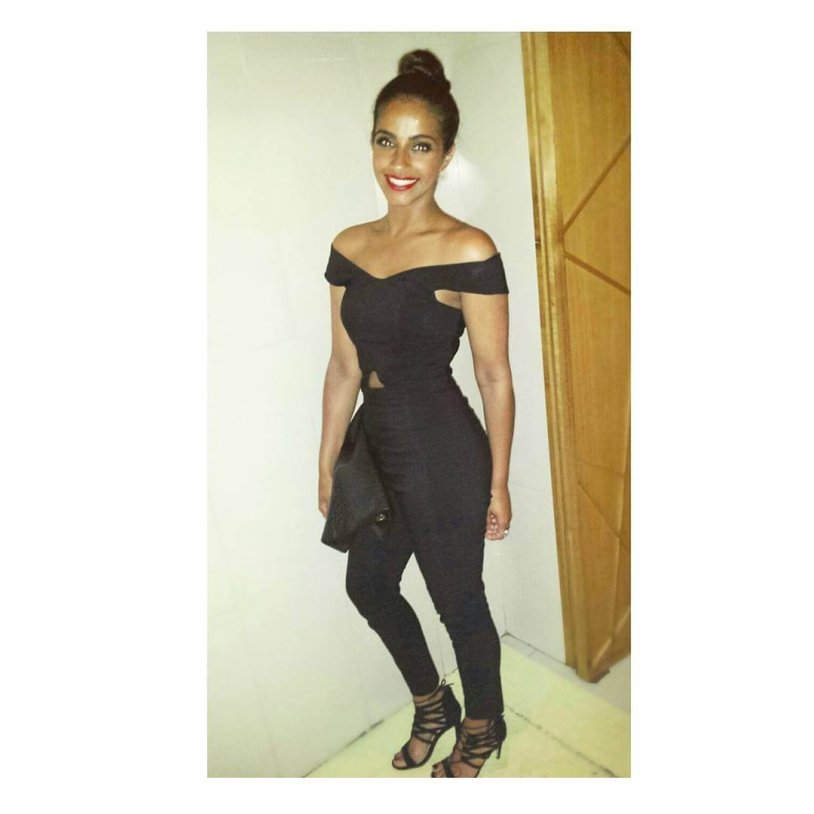 Mandip Gill in a swimsuit