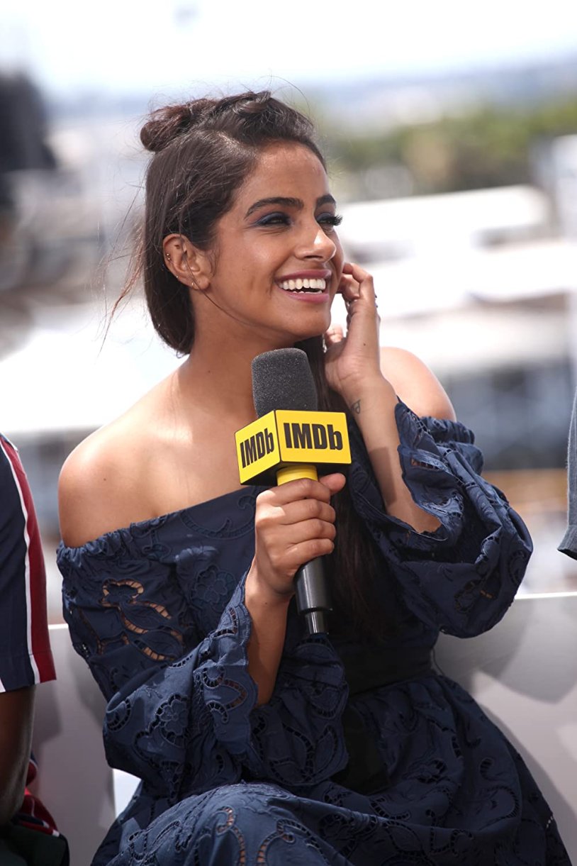 Mandip Gill in a swimsuit