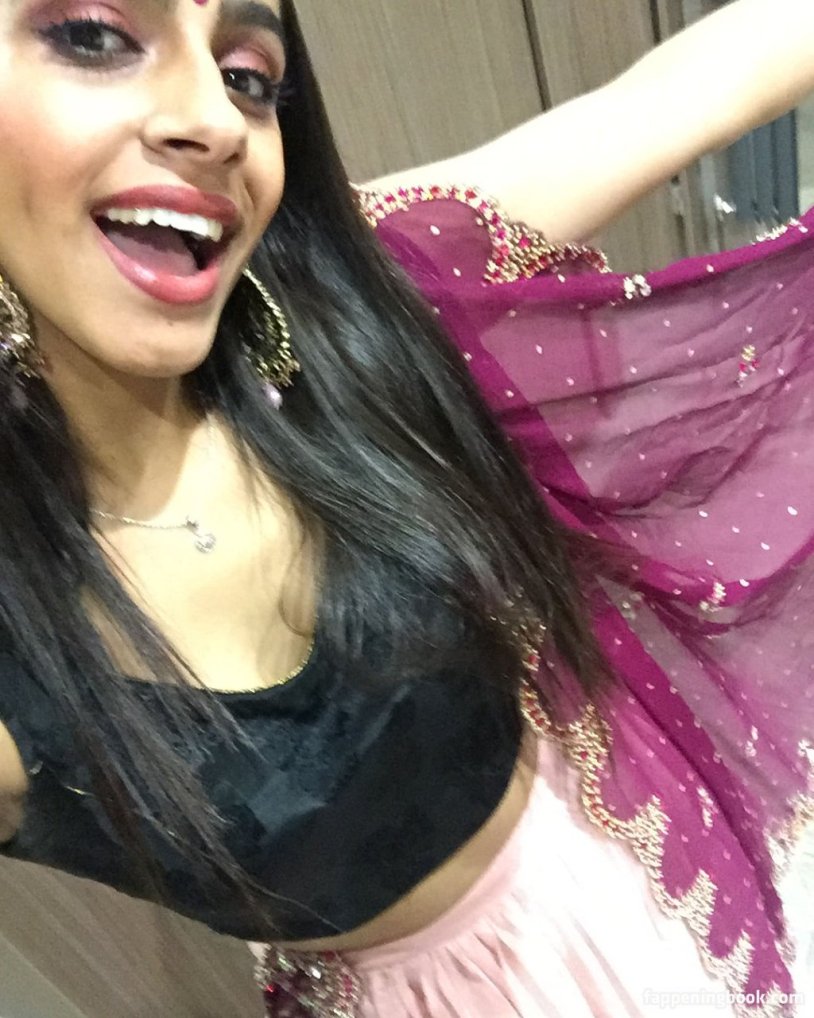 Mandip Gill in a swimsuit