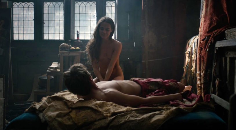 Alicia Vikander Erotic scenes