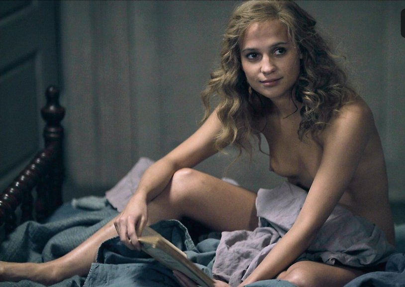 Swedish actress Alicia Vikander Nu