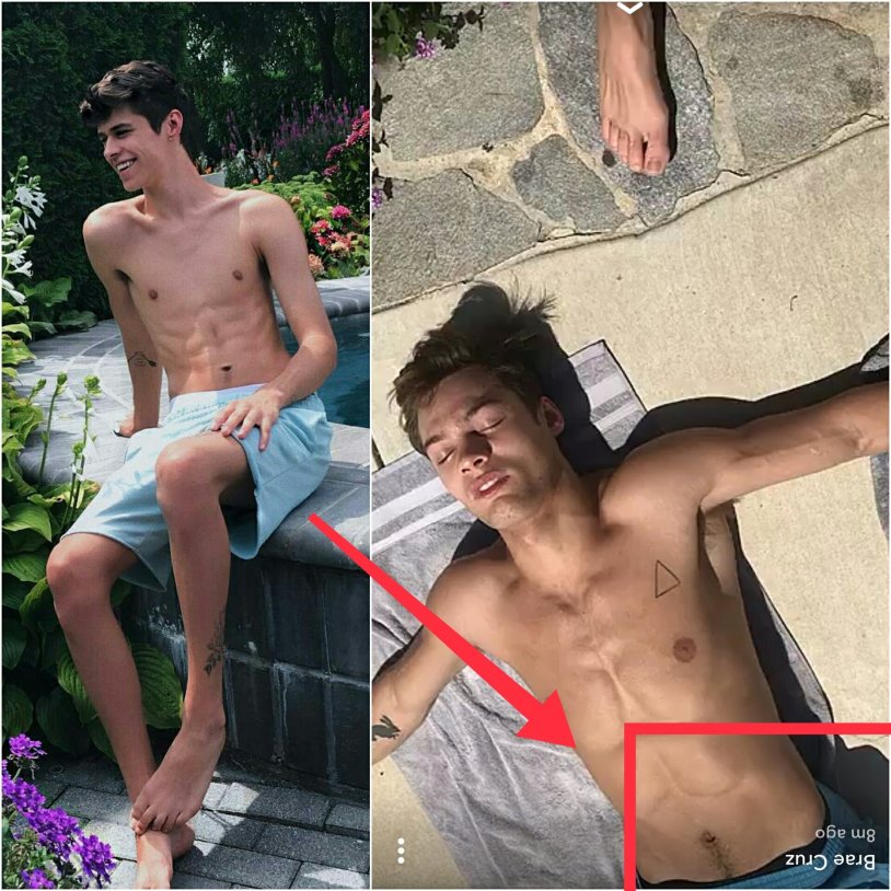 Jackson Kredcioch and his boyfriend