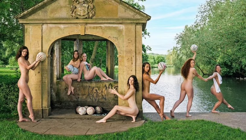 Naked students of Cambridge