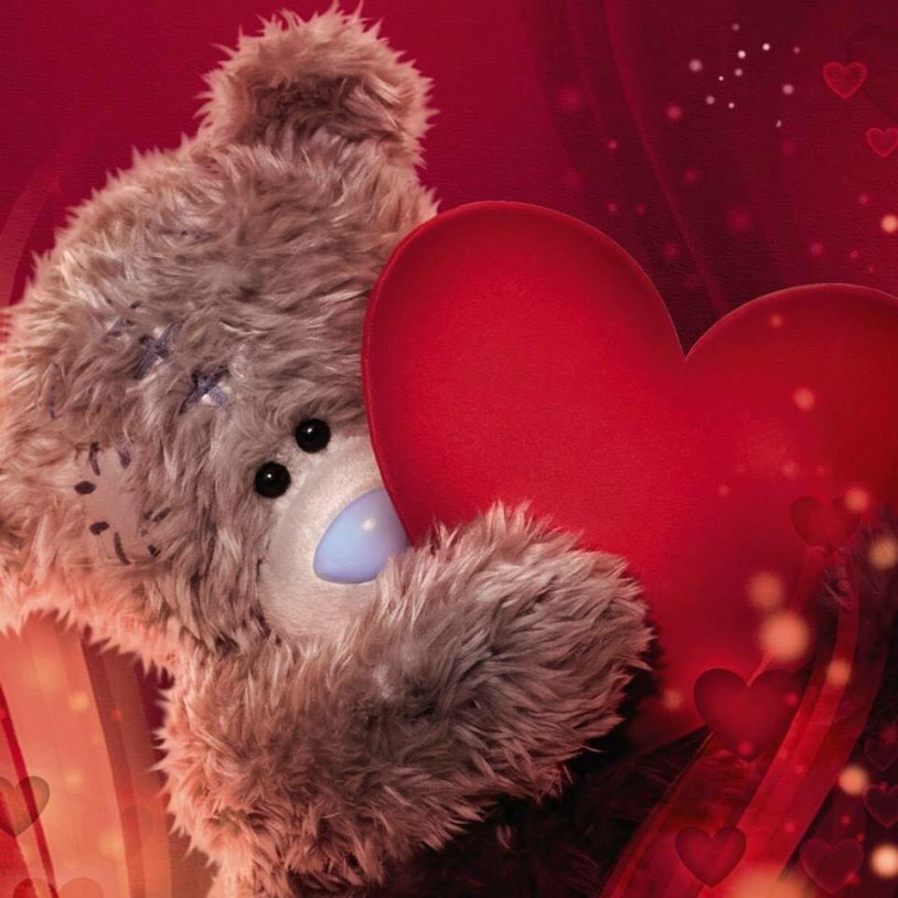 Scrapbooking bear Teddy