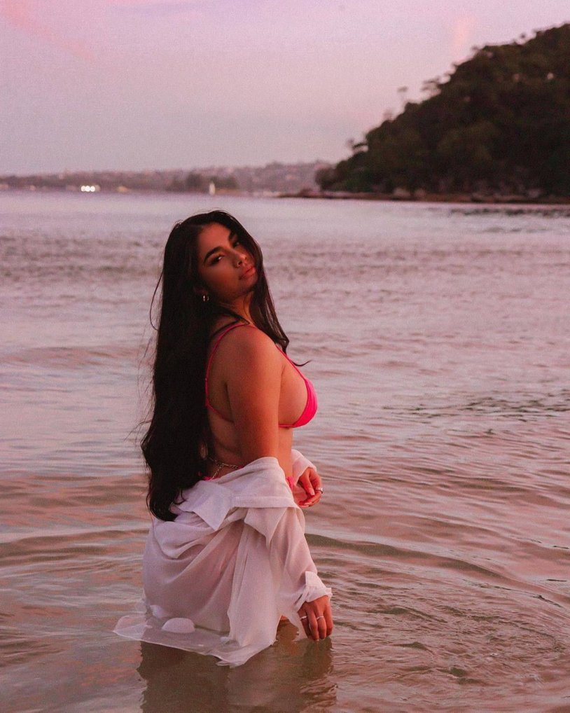 Argentine TV presenter Sol Perez (Sol Perez)