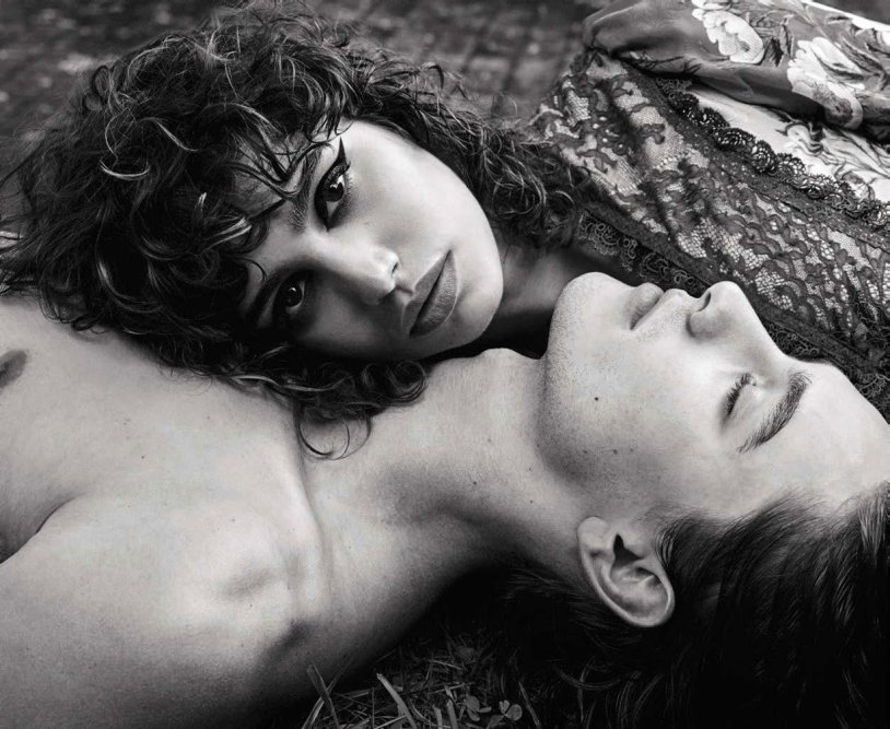 Self -satisfaction of nude