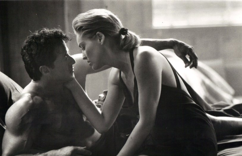 Stallone and Sharon Stone