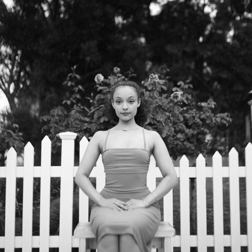 Kyla Mayset in a swimsuit