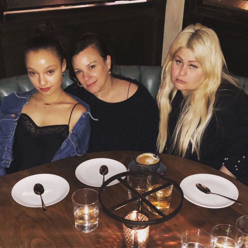 Kyla Mayset in a swimsuit