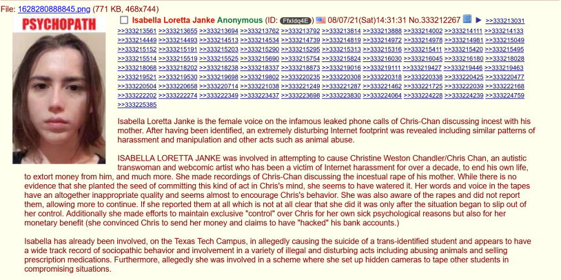 ISABELLA LORTTA JANKE