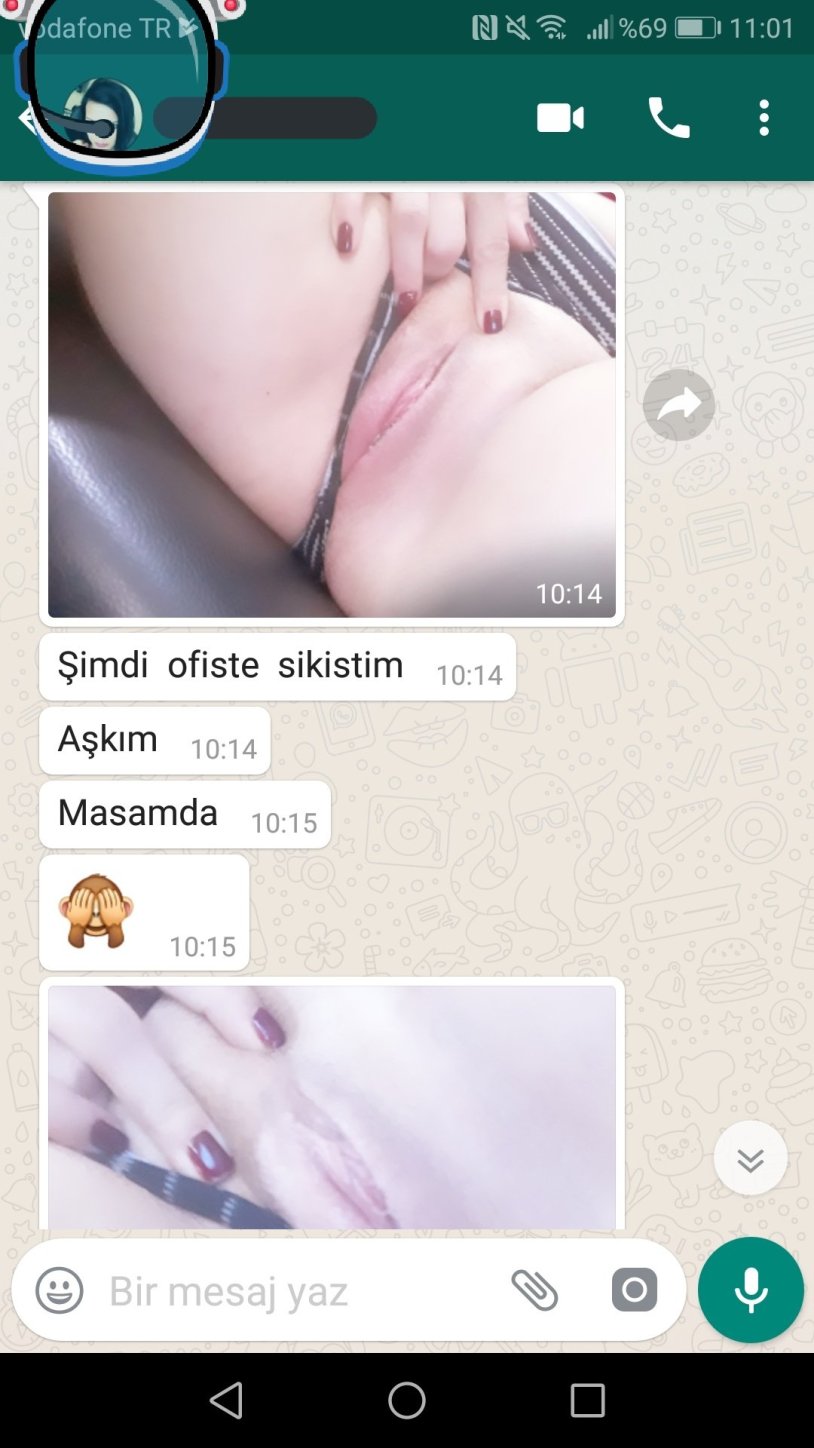 Masturbation by correspondence in Watsap