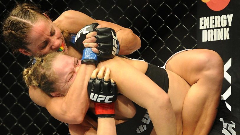 Naked women MMA fighters