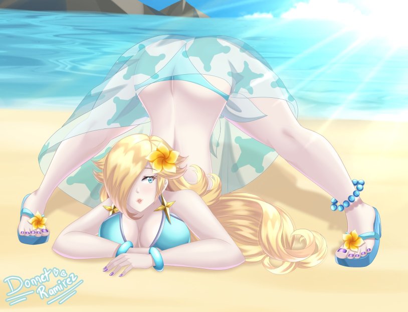 Mario Princess Rosalina Tits